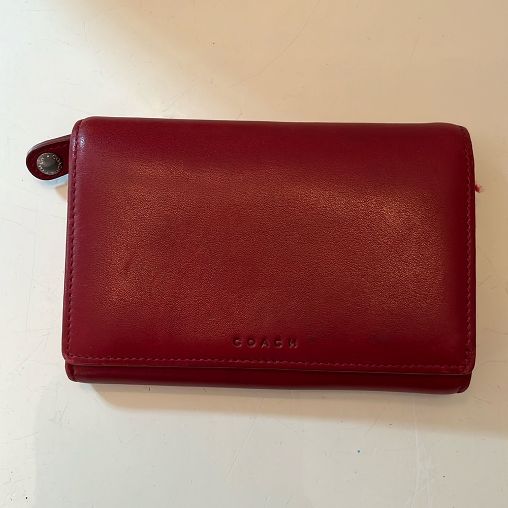 Coach wallet.